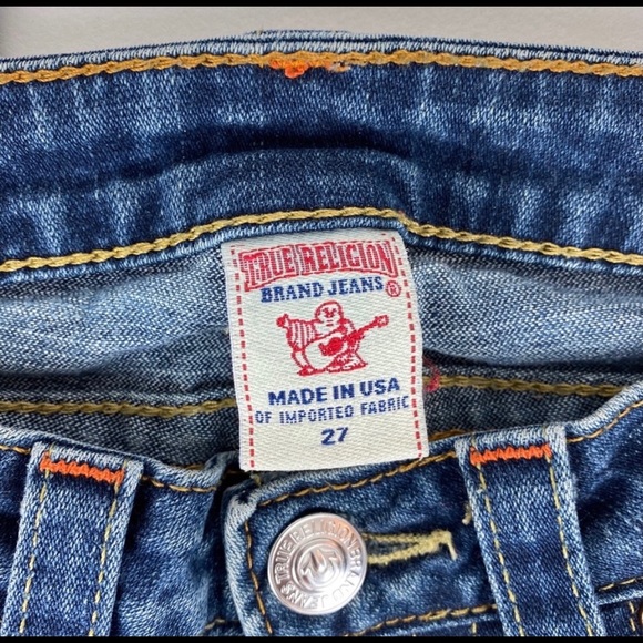 True Religion Joey Flare Jeans Boho 27 - Picture 5 of 6